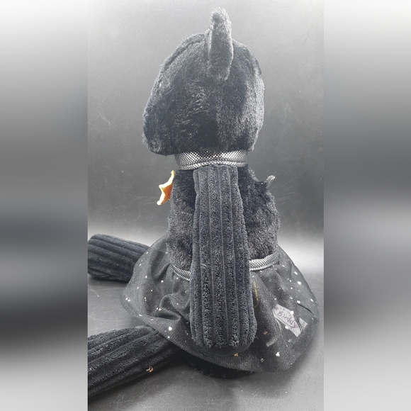 Scentsy Buddy 16" Halloween Star The Black Cat Plush W/ Clothesline Scented Pack - Picture 3 of 8